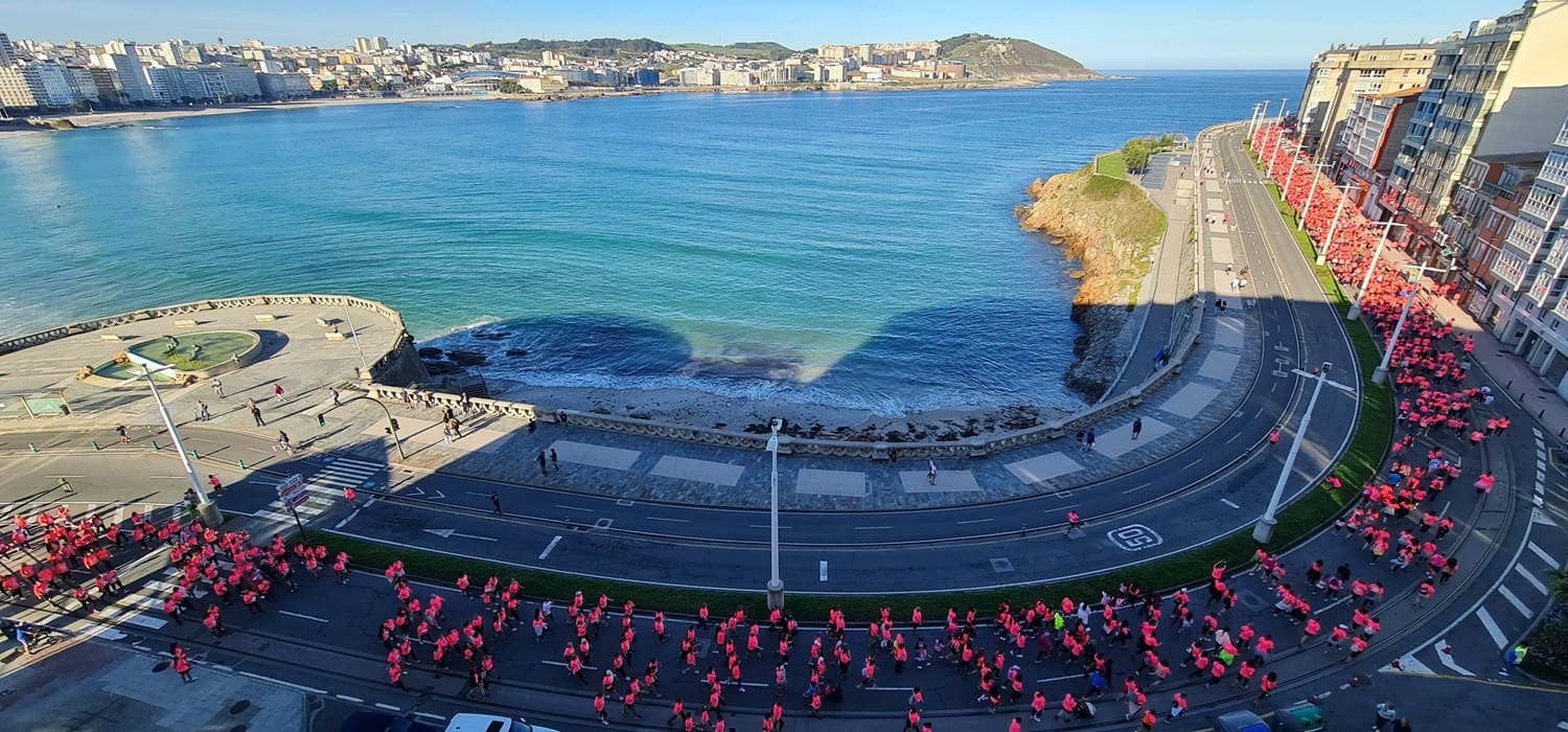Dorsal Carrera de la Mujer de A Coruña