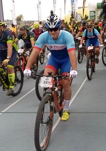 Salida de la carrera en Madrid hector-en-la-salida2