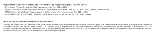 Otras informaciones