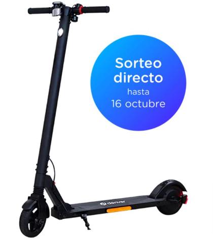 Patinete sorteo
