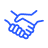 agreement icon blue