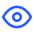 eye icon blue