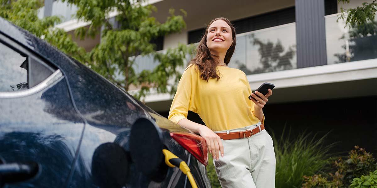 funcionamiento punto de recarga vehículo eléctrico