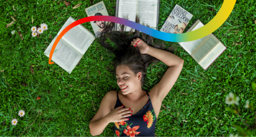 chica-campo-con-libros