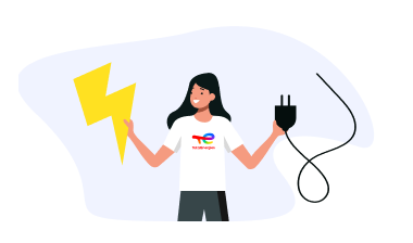 potencia a contratar al dar de alta la luz